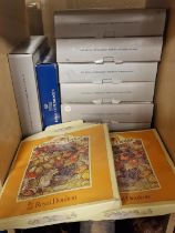Royal Copenhagen Collection of Boxed Christmas Plates + Two Doulton Brambly Hedge Plates