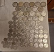 Collection of pre-1946 Silver Coins - 619g