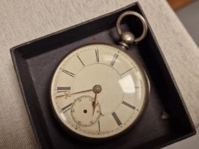 1868 Silver Chester Pocketwatch - 148.5g