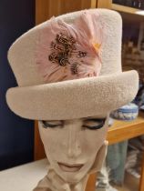 Philip Somerville Designer Ladies' Hat - 24cm diameter x 15cm high