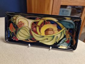 Moorcroft 2000 Queens Choice Pin Tray, 1st Qual, 8" x 3.75"