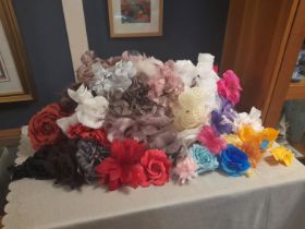 Milliner's Fashion Flowers Accessory Group - inc some Steyer flowers