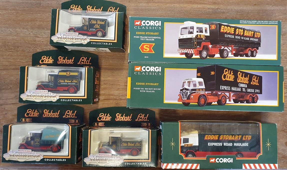 Corgi Classics Eddie Stobart Die Cast Haulage Vehicles (17 in total lorries and vintage trucks) - Image 2 of 4