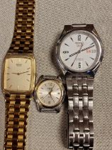 Seiko Pair of Watches + a Tissot Watch Face