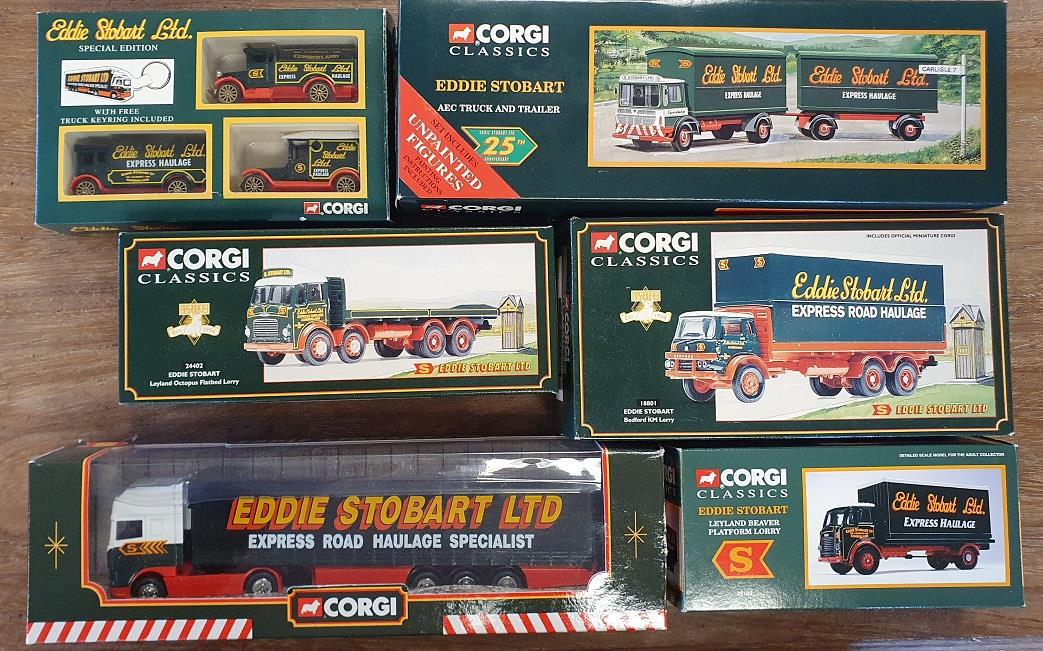 Corgi Classics Eddie Stobart Die Cast Haulage Vehicles (17 in total lorries and vintage trucks) - Image 3 of 4