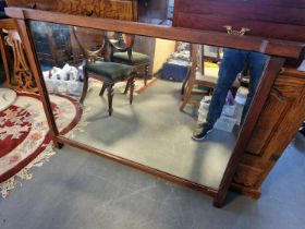 Railway Mirror Antique Original -132x91cm