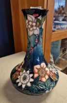 Moorcroft 'Passion Fruit' Vase, marked 561 and by Rachel Bishop, 11.5" high