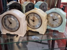 Smith Sectric Trio of Electric Clocks