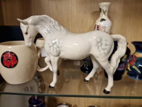 White Dapple Beswick Horse Figure