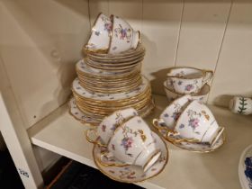 Royal Stafford Violet Pompadours Vintage Floral Tea Set