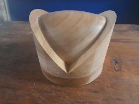 Milliner's Hat Makers Traditional Mini Crown Block, 12.5d x 10h cm