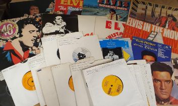 Elvis Presley Collection of 8 Vinyl LPs and 23 7" singles/Eps Records
