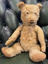 Antique Teddy Bear w/working music box to belly