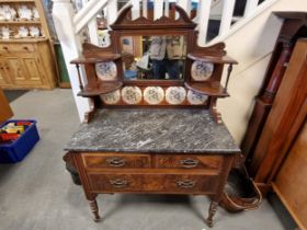 Edwardian Marble Topped Bedroom Dresser