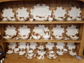 Royal Albert Old Country Roses Extensive Dinner & Tea Service - VGC and hardly used
