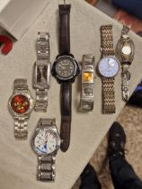 Collection of Various Designer Watches inc Kenneth Cole & Timbaland