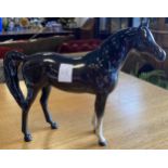 Beswick Black Horse 16.5cm x 21cm
