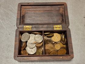 Boxed British Coin Collection - some 19th Century but mostly copper