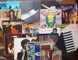 Vinyl LP Record Collection of Sixteen 1980's Albums inc Cheap Trick, Wilko Johnson, Sham 69 etc