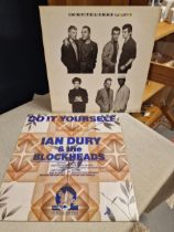 Ian Dury & The Blockheads Vinyl LP Records Pair