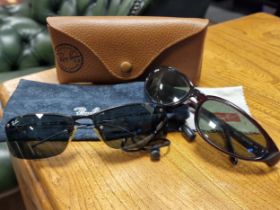 Ray Ban Rayban Pair of Sunglasses x2 - not authentication though