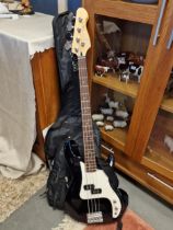 Cruiser by Crafter Bass Guitar with Accessories - lightly used with exception of a dig to reverse bo