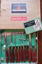 Marples Wood Turning Chisels Tools Boxset