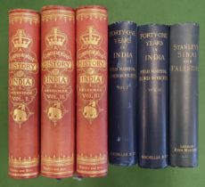 Antique/Antiquarian Hardback Book set of Six Volumes, comprising Henry Beveridge 'a Comprehensive Hi