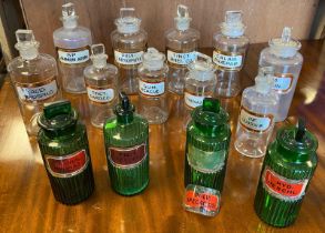 Collection of Antique & Vintage Medicine Bottles