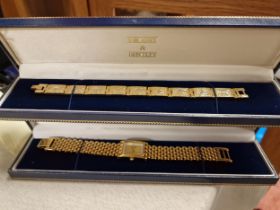 Brooks & Bentley Designer Jewellery inc a 999 Gold Proof Ingot Ladies Plated Watch + a Gold Plated B