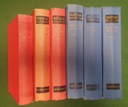 Collection of Hardback Edition Books, incl. 2x 3-volume sets of W Somerset Maugham works, Arthur Bry