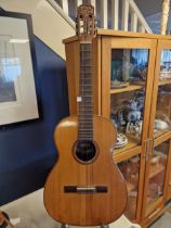 Brazilian Giannini Classical Spanish Guitar w/rare carved headstock - 1979 model ref AWN 21 - 98cm h