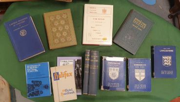 Yorkshire themed Collection of Hardback Books, incl. a 2-volume set of Percy Fay Kendall + Herbert E