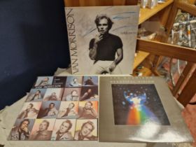 Van Morrison 3x LP Vinyl Record Albums - Wavelength, Beautiful Vision & A Period of Transition - VGC