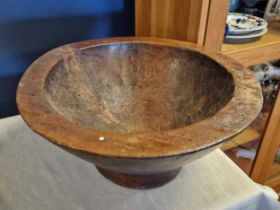 Early African Wooden Water Bowl - purchased from Liberty of London in the 1970's