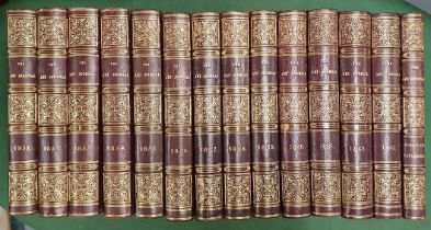 George Virtue 14-Volume Hardback Book set of 'The Art-Journal' (1851-63 + Illustrated Catalogue), mo