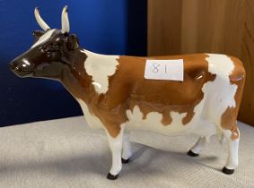 Beswick Ayrshire Cow Ch Ickham Bessie 12.5cm x 16cm