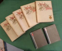 7-Volume Book Collection comprising 5 vols Harold Brown 'War with the Boers' [H Virtue, n.d.] togeth