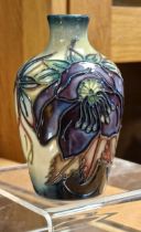 Moorcroft Hellebore Miniature Floral Vase - 8cm high