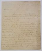 British Occupation of Manila. ALS, Captain William Brereton, Military Governor of Manila, 1764.