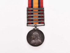 Boer War QSA with 5 clasps, Pte. G. Bryant, KIA