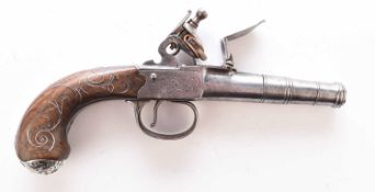 Thomas Ketland (Birmingham) flintlock pocket pistol, circa 1770
