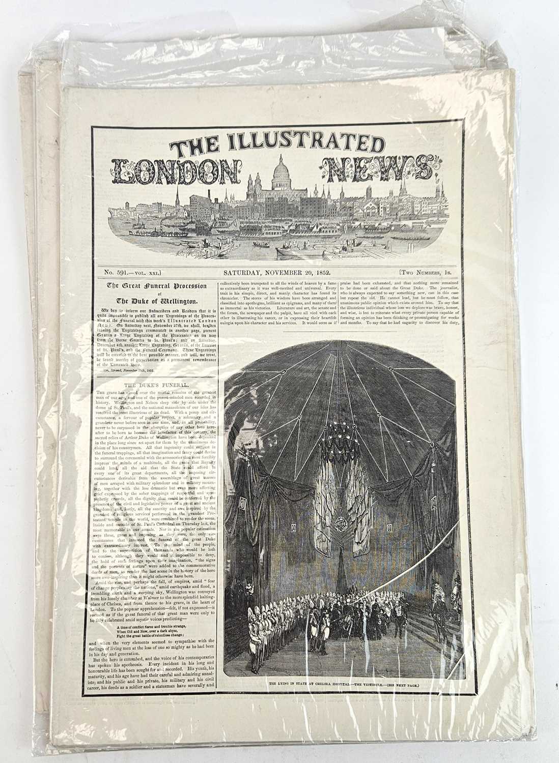 Illustrated London News - Duke of Wellington's Funeral. - Image 5 of 7