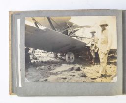 An interwar period RAF photograph album, circa 1925. Aden Defence Flight interest.