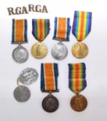 Three WW1 Medal Pairs, Royal Artillery