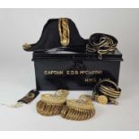 WW2 Royal Navy uniform owned by Captain E.D.B McCarthy DSO