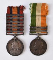Boer War medal pair to Pte. W. Humphreys, 14th (King's) Hussars with other items