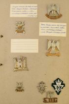 56 British Military cap badges