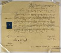 Two Royal Navy commissions to T.M Kelsall