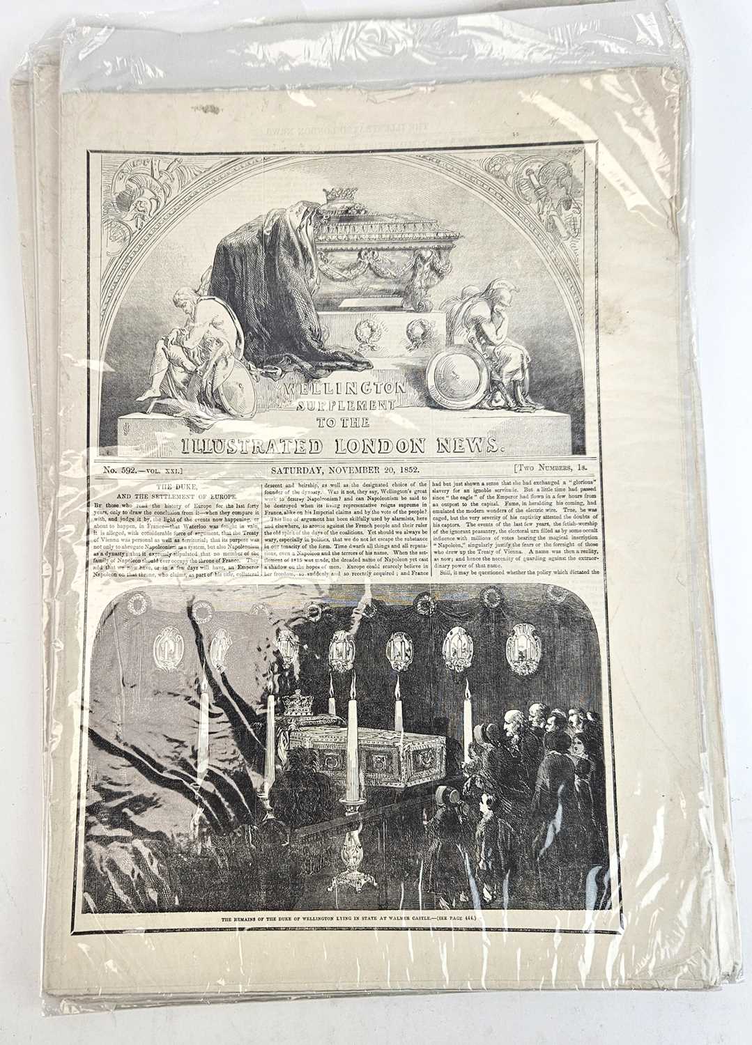 Illustrated London News - Duke of Wellington's Funeral. - Image 4 of 7